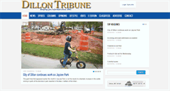 Desktop Screenshot of dillontribune.com
